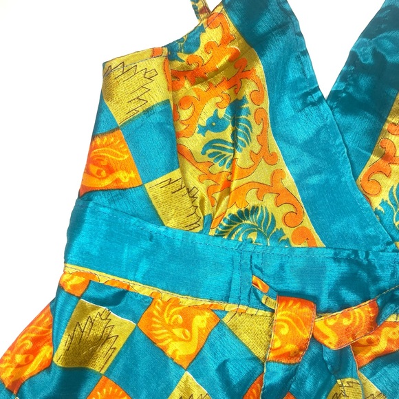 Beautiful Celina brand / long multi colored dress One size - Picture 2 of 8